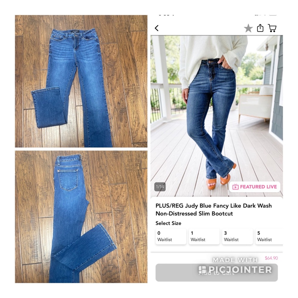 JB slim bootcut